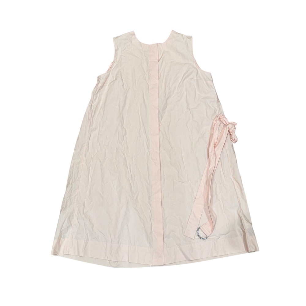 GapMaternity Light Pink Cotton Sleeveless Tie Waist A-Line Dress Small NWT Light